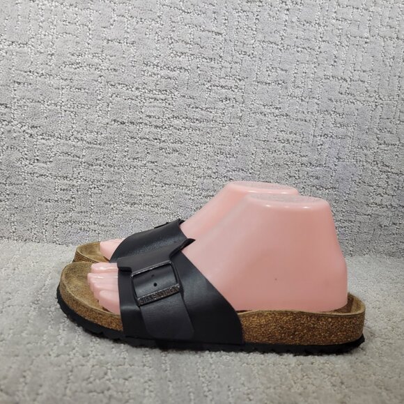Birkenstock Catalina Unisex Size EU 39 US L8 M6 Black Slip On Slide Sandals - Picture 5 of 10